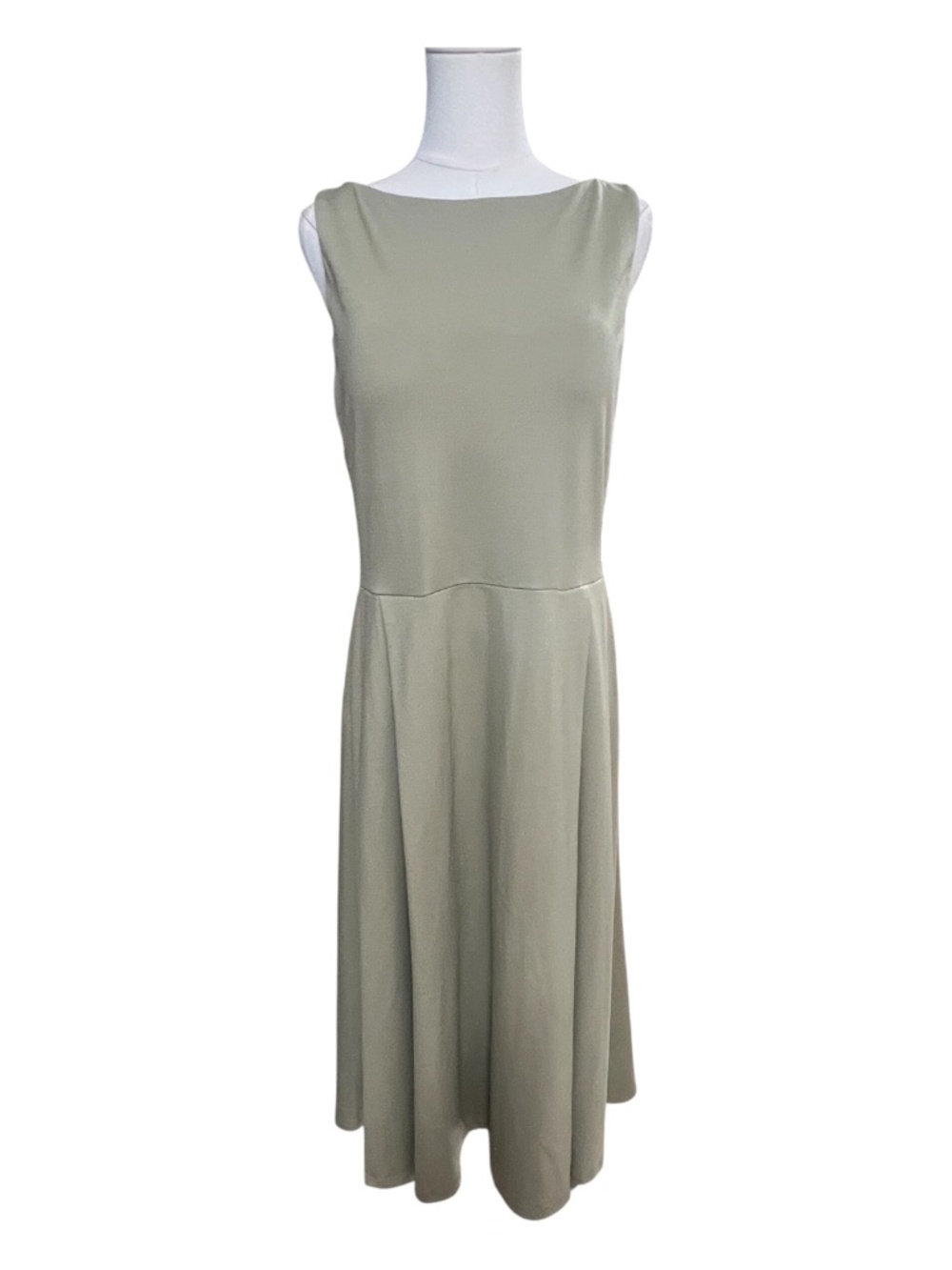 🆕 NWT OGL Sage Green Built-In Bra Pocket Midi Dress | Size XL